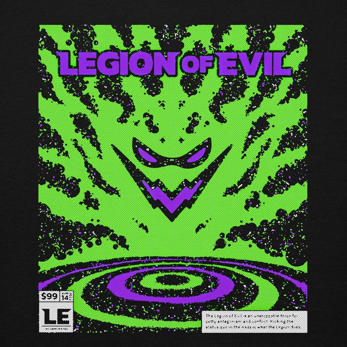 1st Edition - Hoodie (Black) Legion of Evil Store