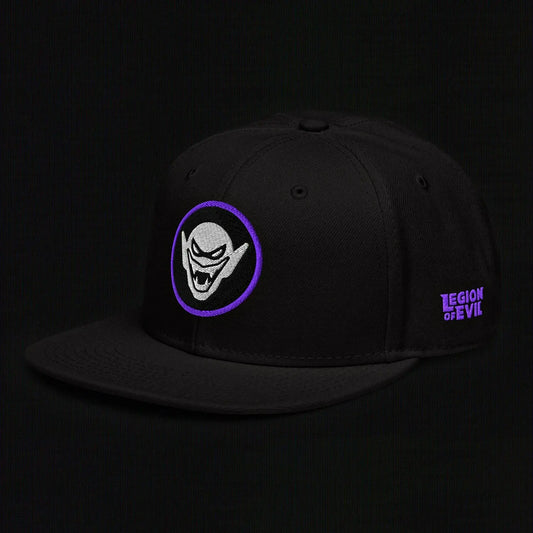 Minimal Badge Embroidery (Purple) The Legion of Evil