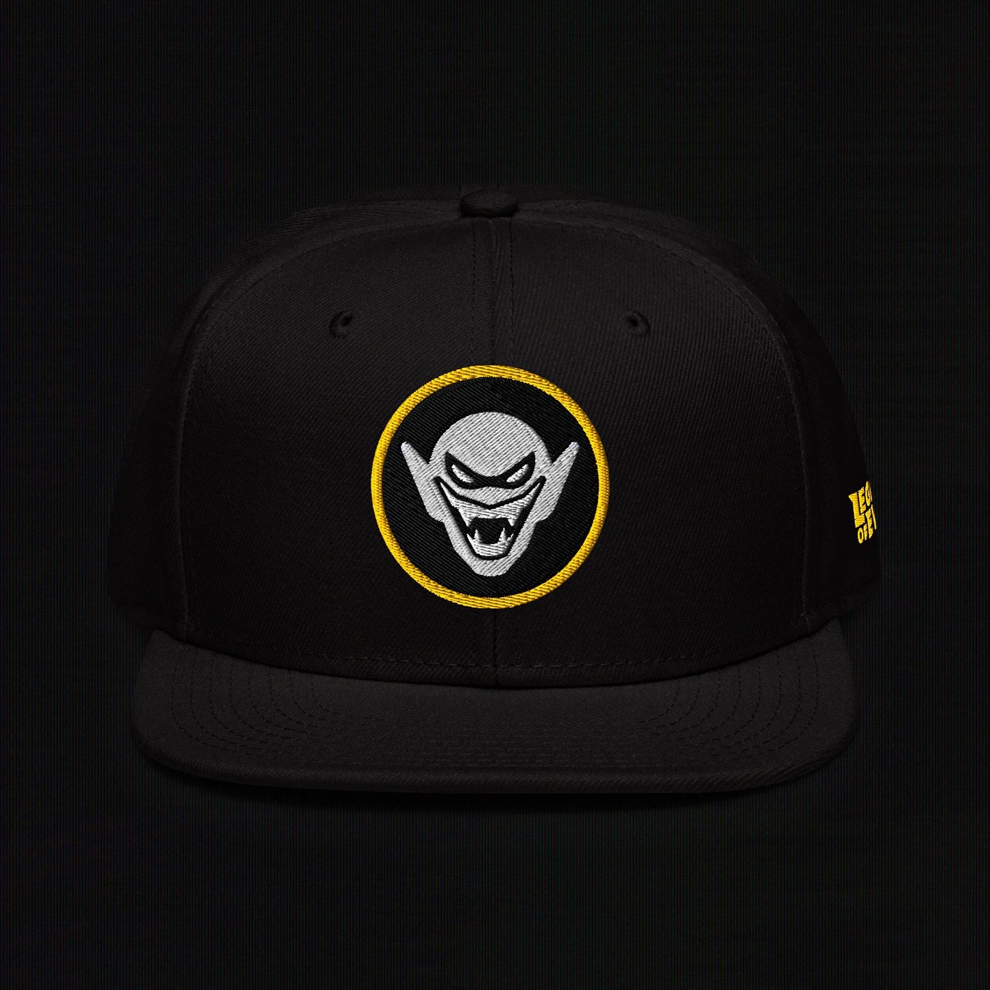 Minimal Badge Embroidery (Yellow)