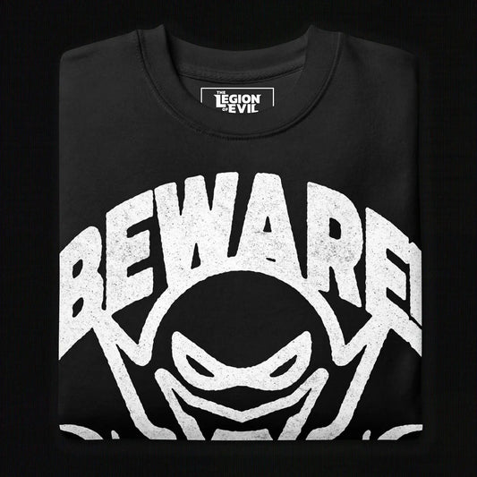 Beware - Unisex Premium Sweatshirt (Black) The Legion of Evil