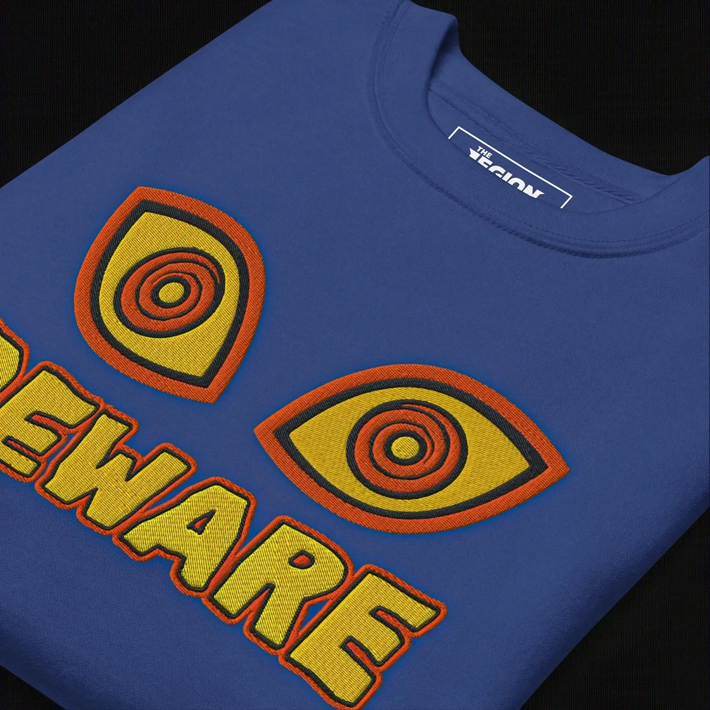 Beware Embroidered (True Royal) Legion of Evil Store