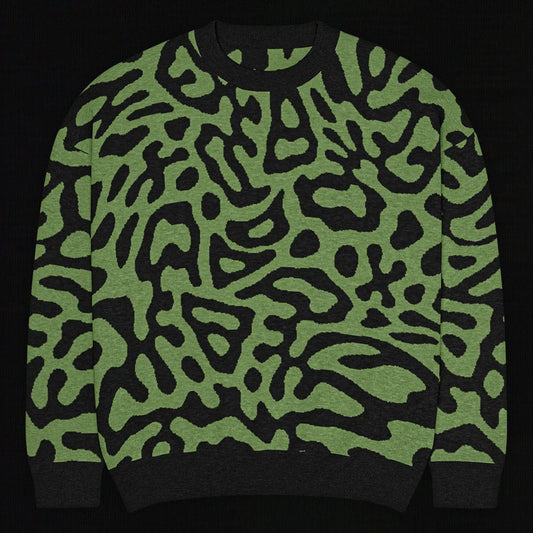 Legion of Evil - Gaffey Relaxed Fit Knit Sweater (Green) The Legion of Evil