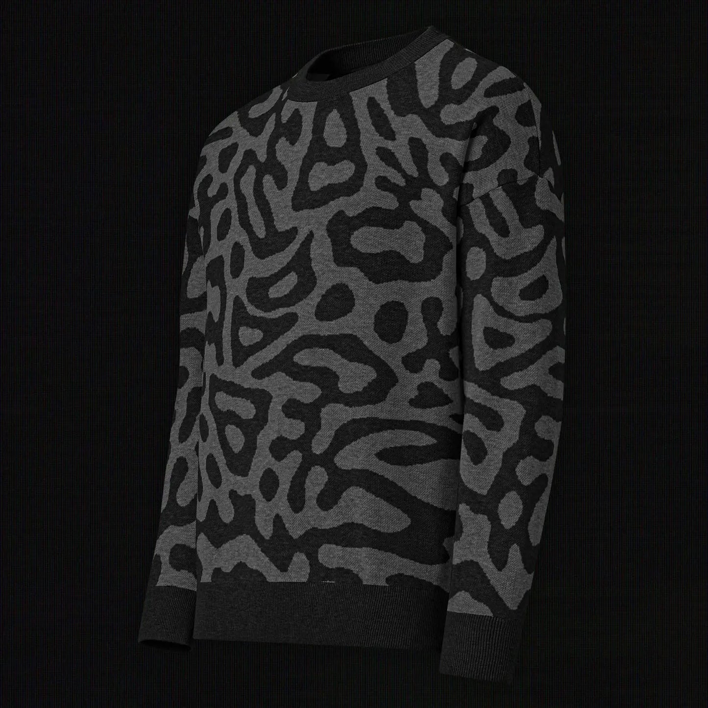 Legion of Evil - Gaffey Relaxed Fit Knit Sweater (Smoke) The Legion of Evil