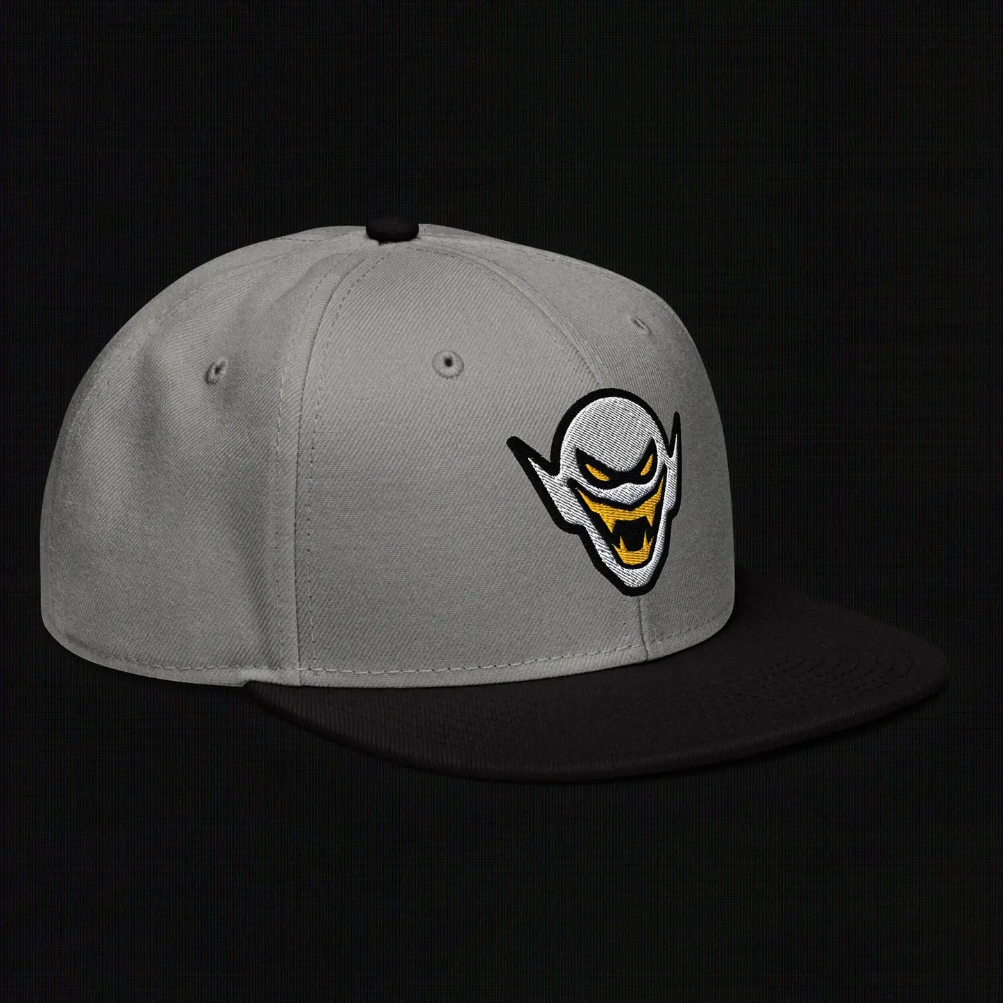Hench Emblem Embroidery - Black / Gray - Snapback Hat The Legion of Evil