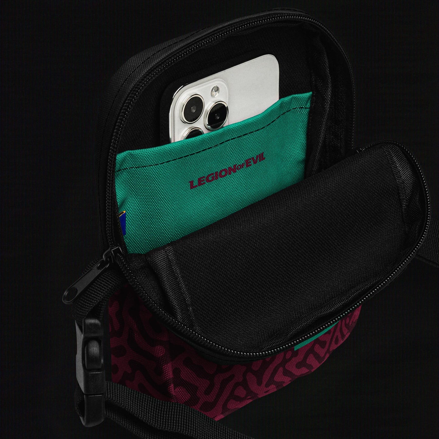 Stash Bag - Emerald Merlot
