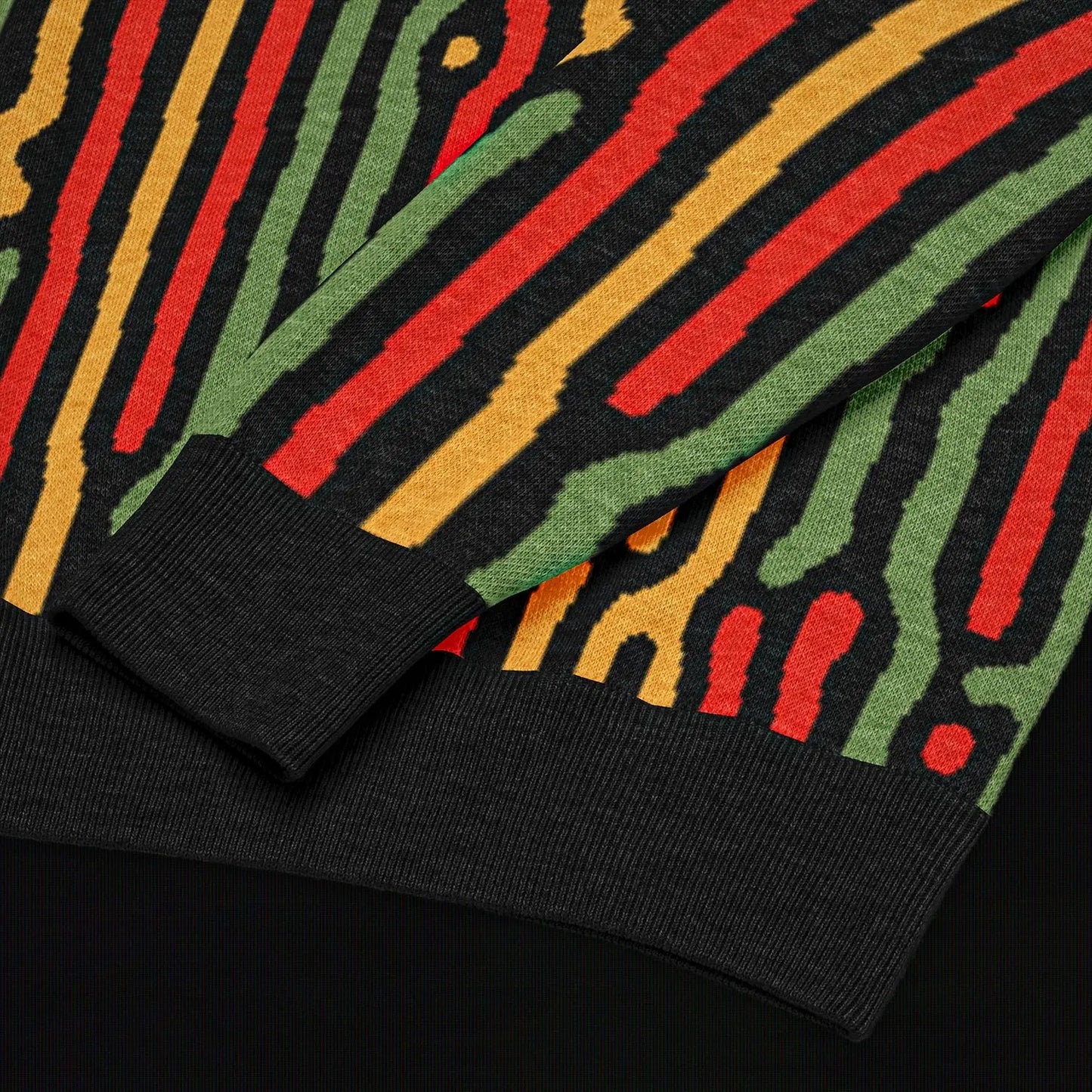Legion of Evil - Lomita Relaxed Fit Knit Sweater (Red Green) The Legion of Evil