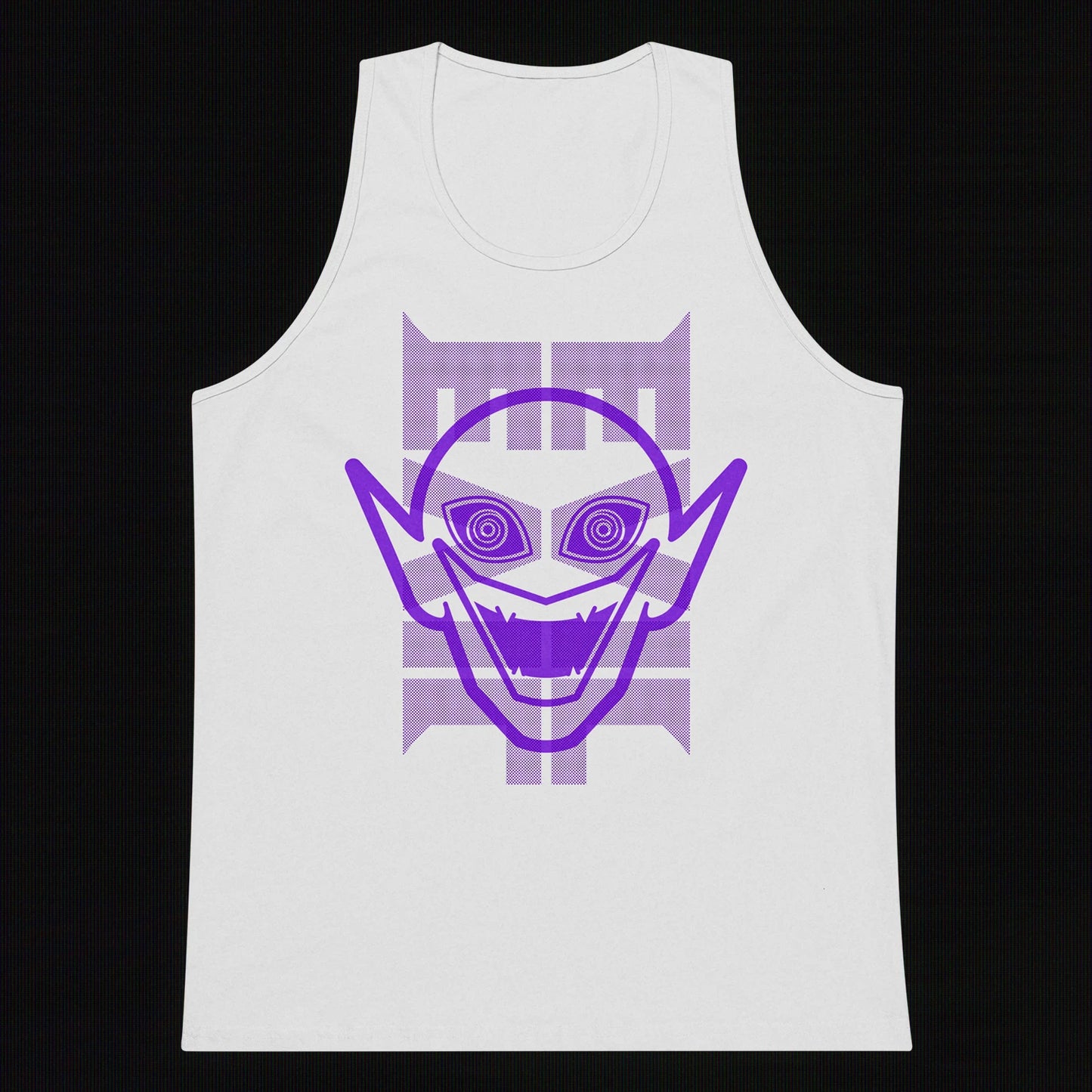 Men's Overlay - Tank Top (White)