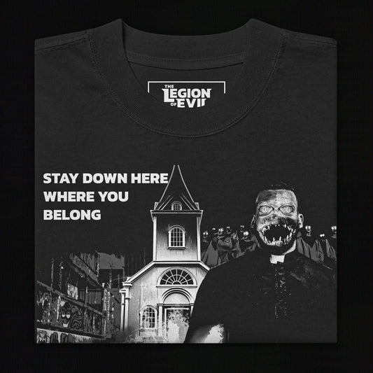 The Valley in Hell Oversized Tee (White)