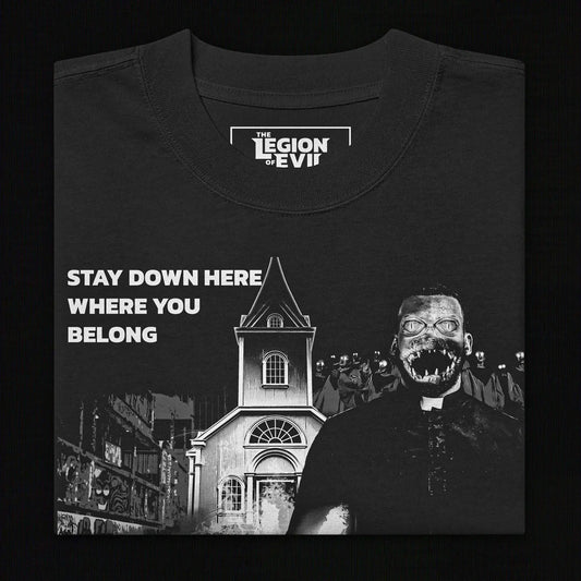 The Valley in Hell Oversized Tee (White) The Legion of Evil
