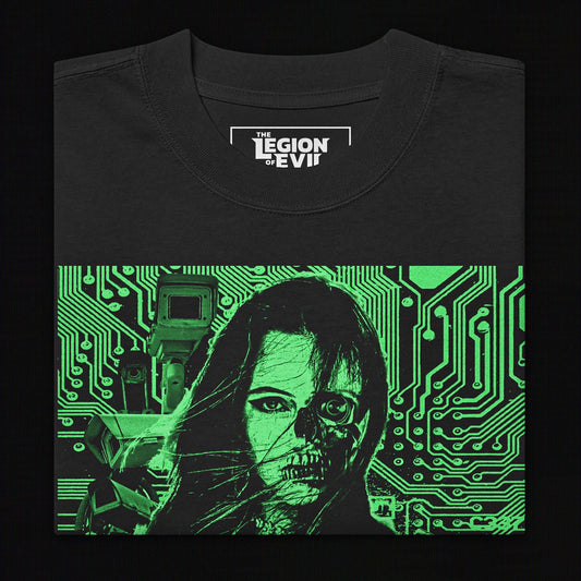 Virus Buster Oversized Tee (Green)