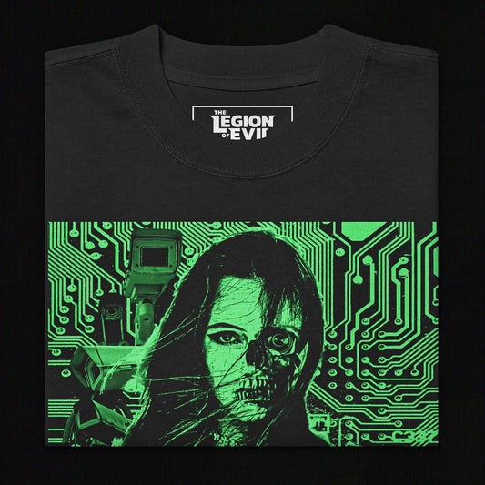 Virus Buster Oversized Tee (Green) The Legion of Evil