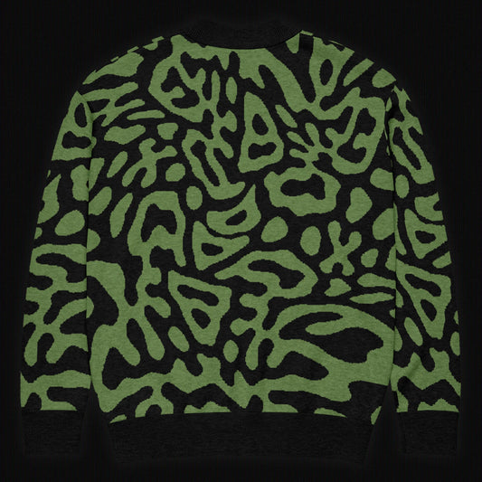 Legion of Evil - Gaffey Relaxed Fit Knit Cardigan (Green)
