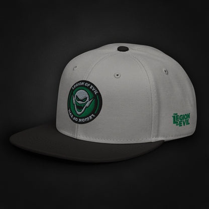 Legion Badge - Embroidered - Snapback Hat (Black/Gray)