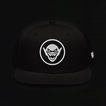 Minimal Badge Embroidery (White)