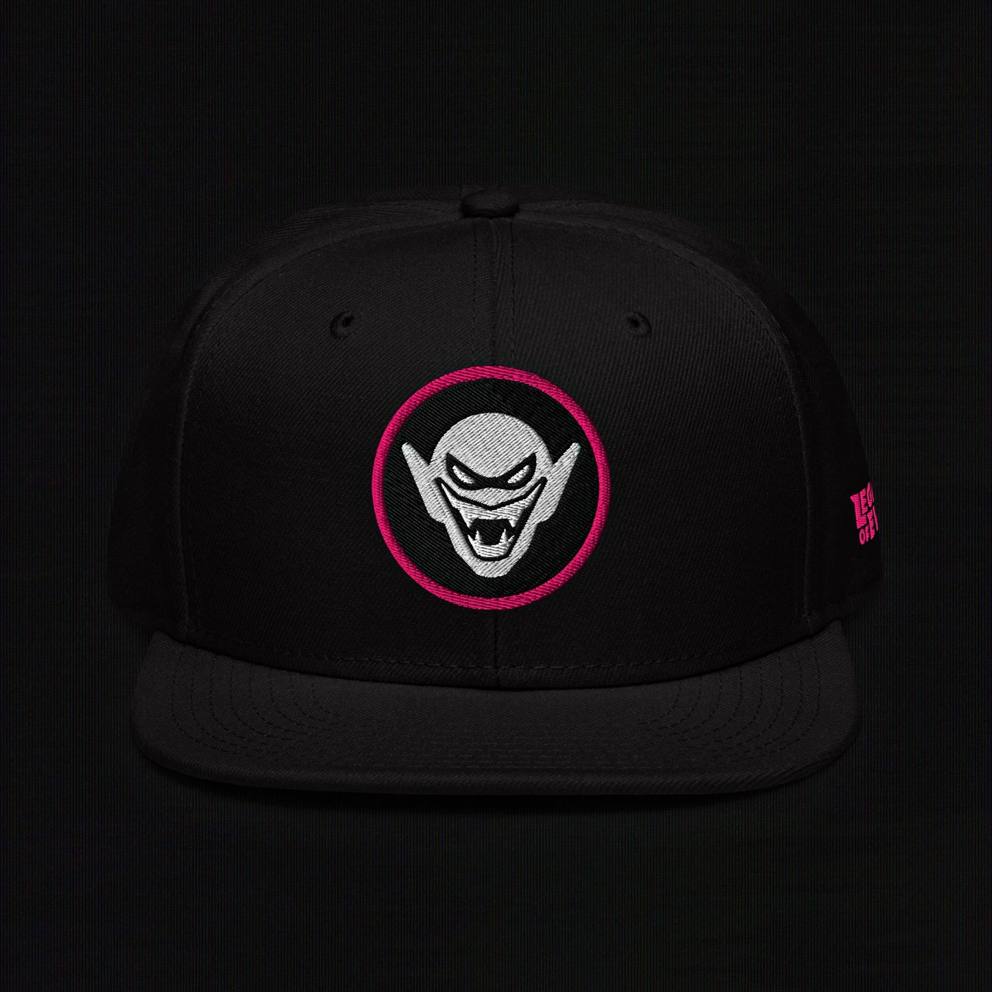 Minimal Badge Embroidery (Pink)