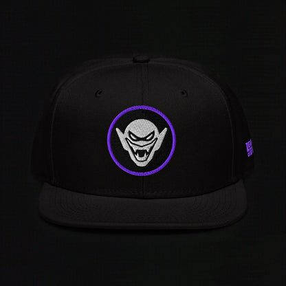 Minimal Badge Embroidery (Purple)