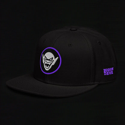 Minimal Badge Embroidery (Purple)