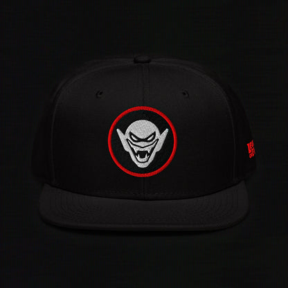 Minimal Badge Embroidery (Red)