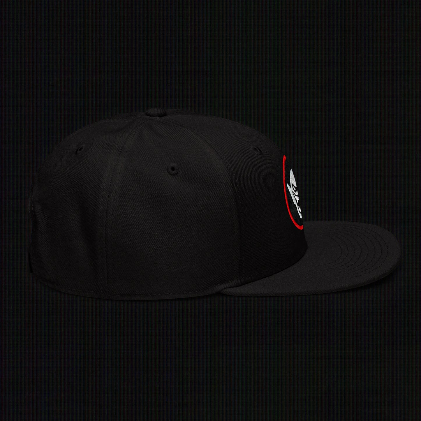 Minimal Badge Embroidery (Red)