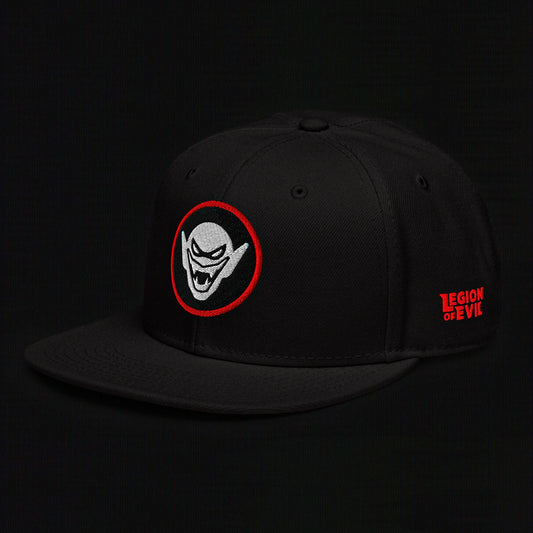 Minimal Badge Embroidery (Red)