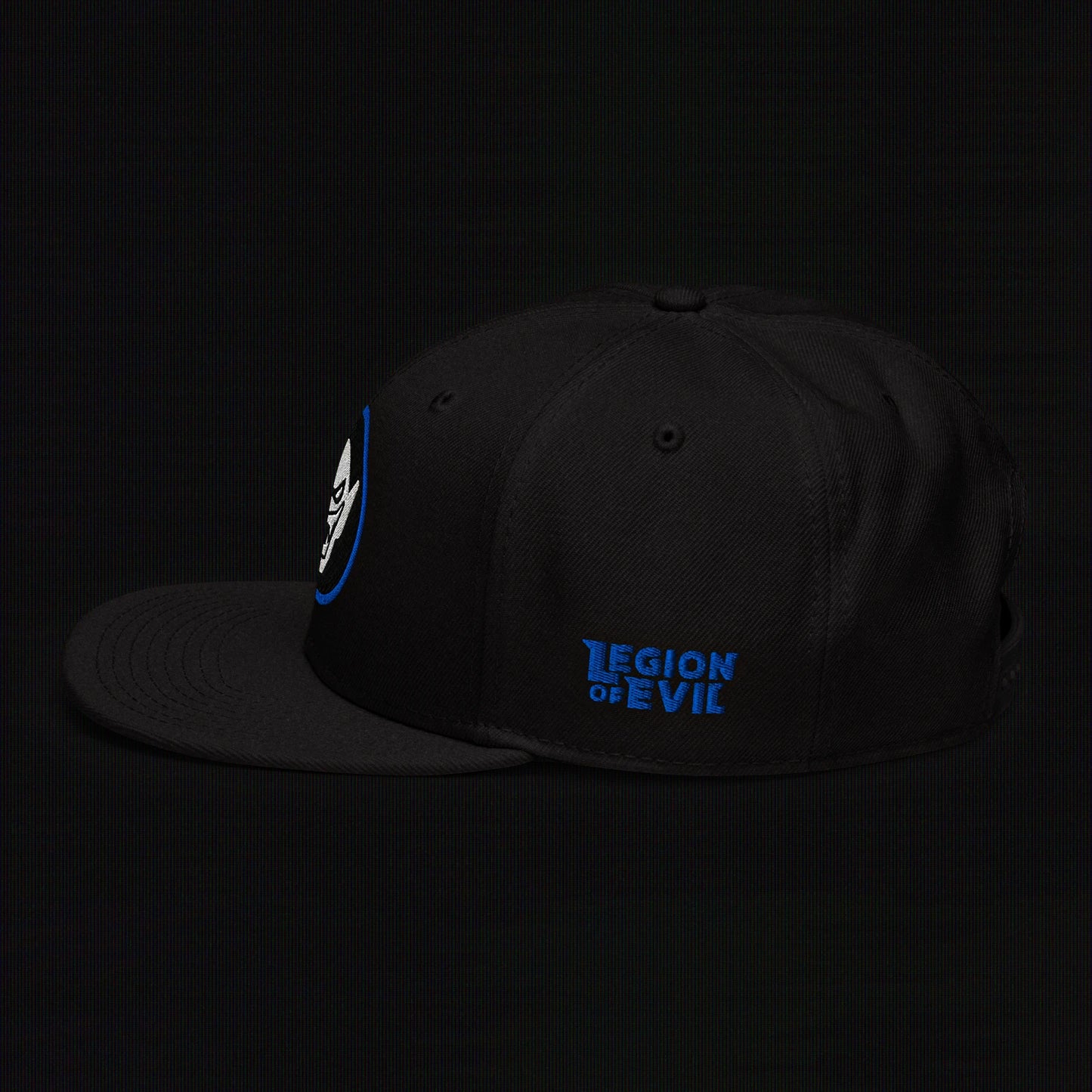 Minimal Badge Embroidery (Blue)