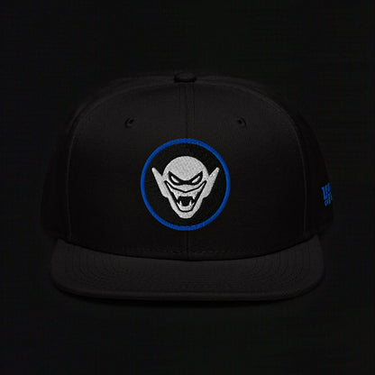 Minimal Badge Embroidery (Blue)