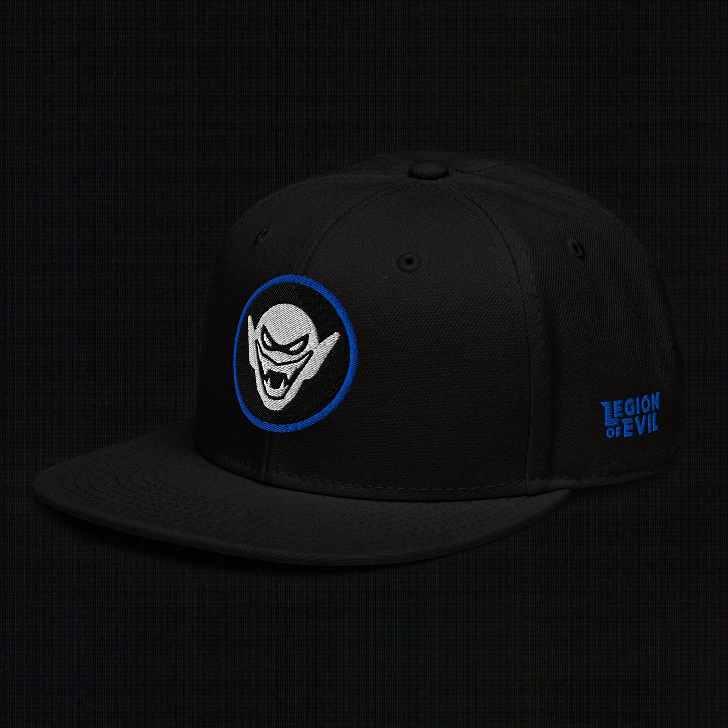 Minimal Badge Embroidery (Blue)