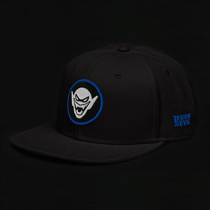 Minimal Badge Embroidery (Blue)