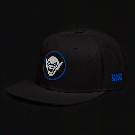 Minimal Badge Embroidery (Blue)