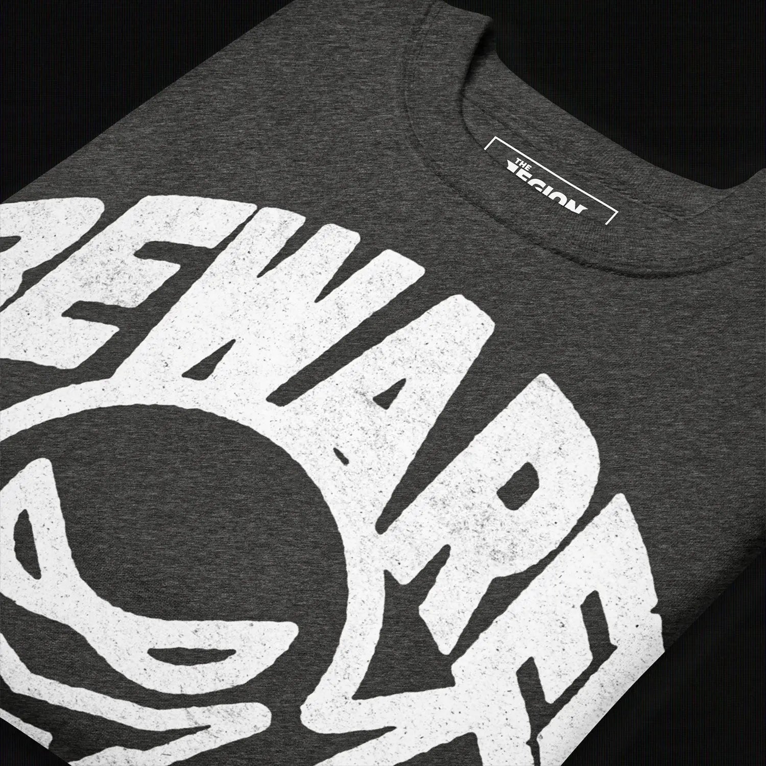 Beware - Unisex Premium Sweatshirt (Charcoal Heather) The Legion of Evil