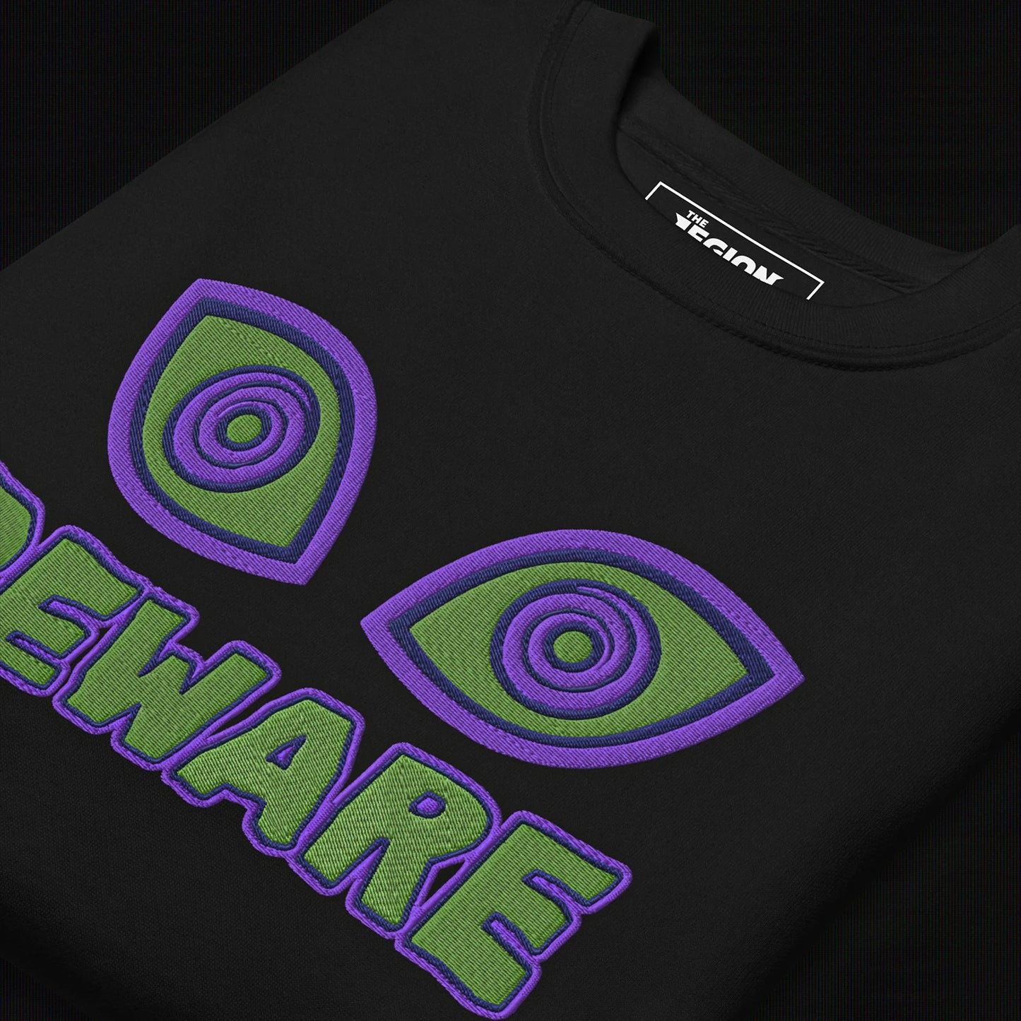Beware Embroidered (Black)
