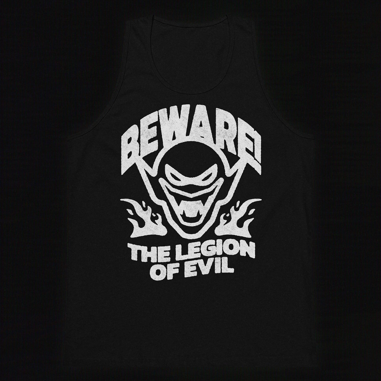 Men's Beware - Tank Top (Black)
