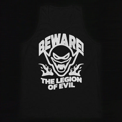 Men's Beware - Tank Top (Black)