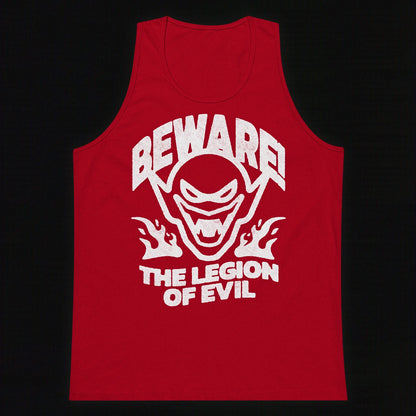 Men's Beware - Tank Top (Red)