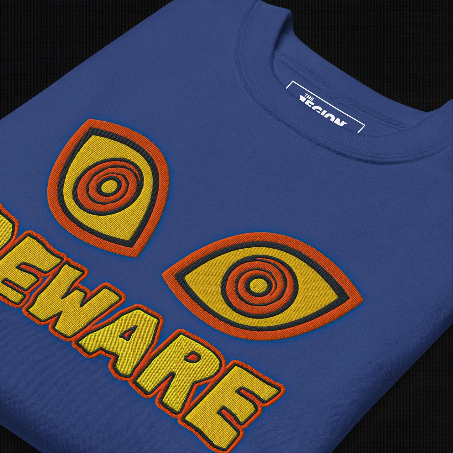 Beware Embroidered (True Royal)