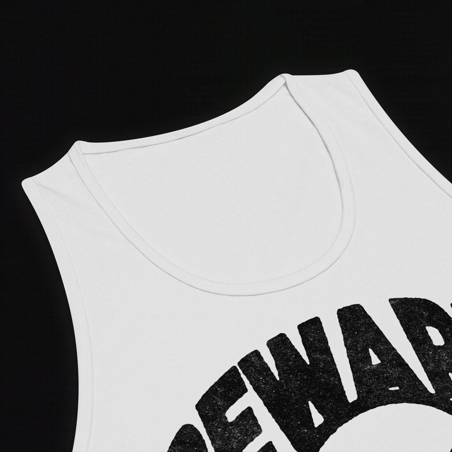 Men's Beware - Tank Top (White)