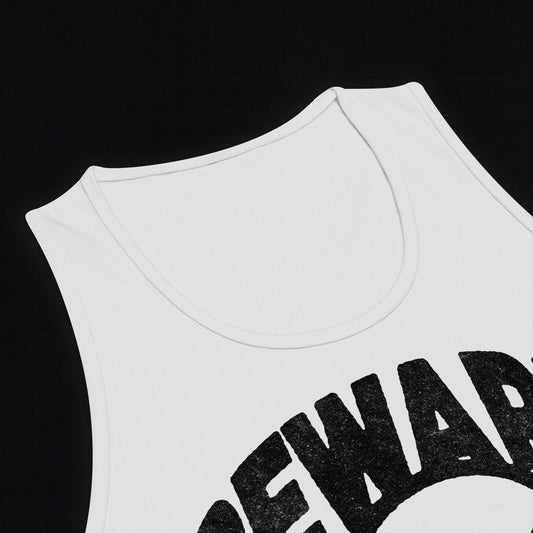 Men's Beware - Tank Top (White)