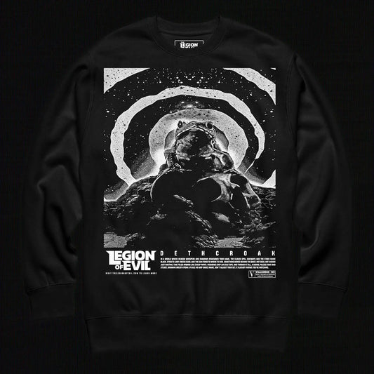 Dethcroak Unisex Premium Sweatshirt (Black) The Legion of Evil