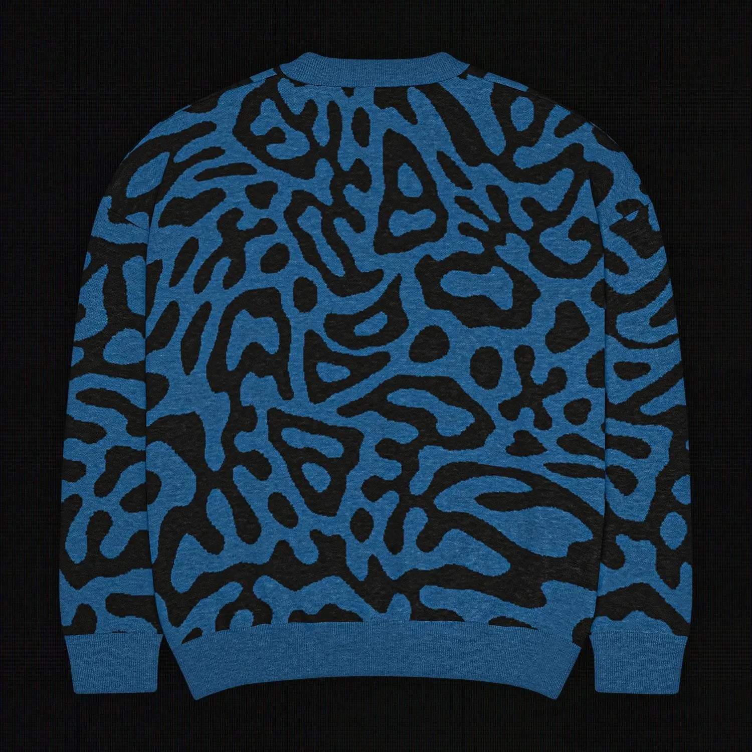 Legion of Evil - Gaffey Relaxed Fit Knit Sweater (Blue) The Legion of Evil