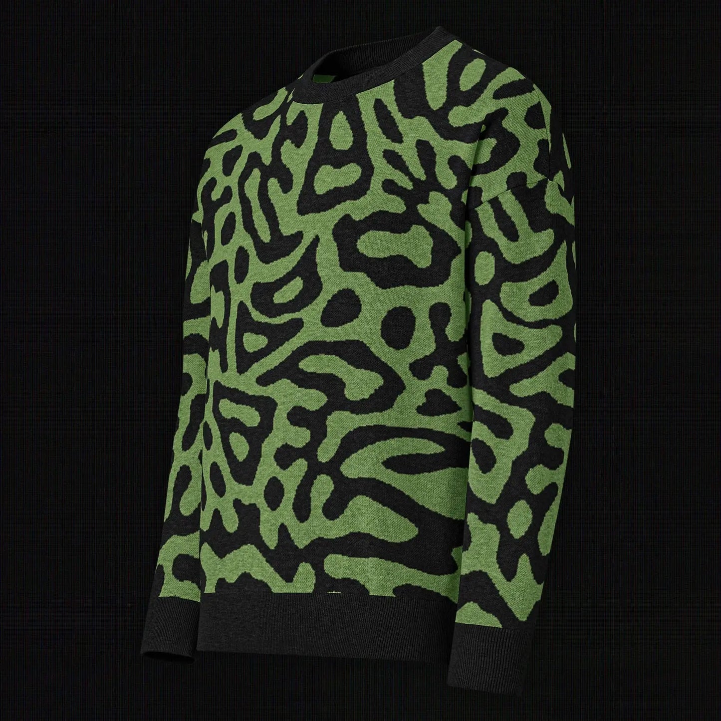 Legion of Evil - Gaffey Relaxed Fit Knit Sweater (Green) The Legion of Evil