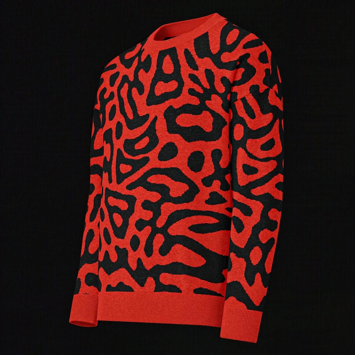 Legion of Evil - Gaffey Relaxed Fit Knit Sweater (Red) The Legion of Evil