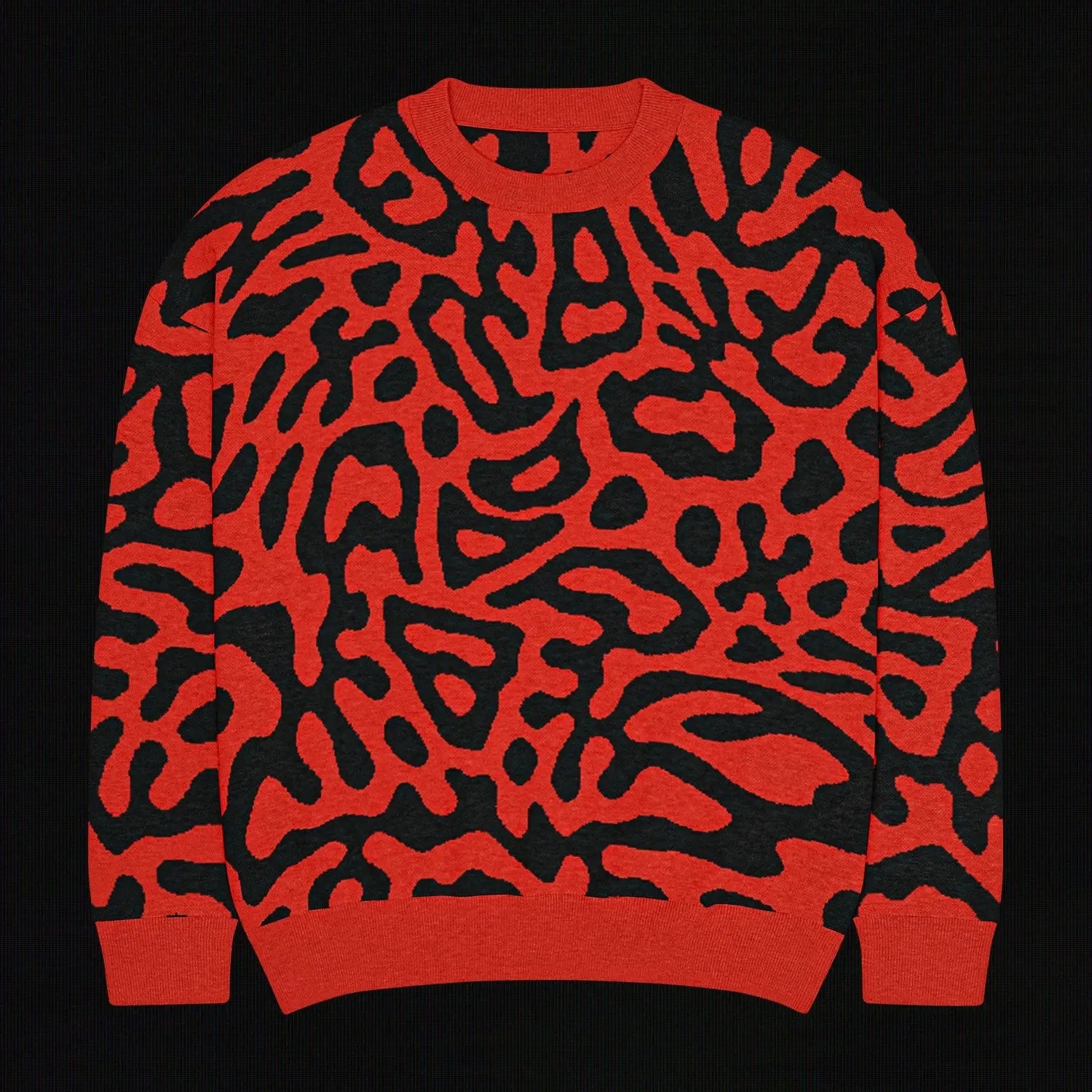 Legion of Evil - Gaffey Relaxed Fit Knit Sweater (Red) The Legion of Evil