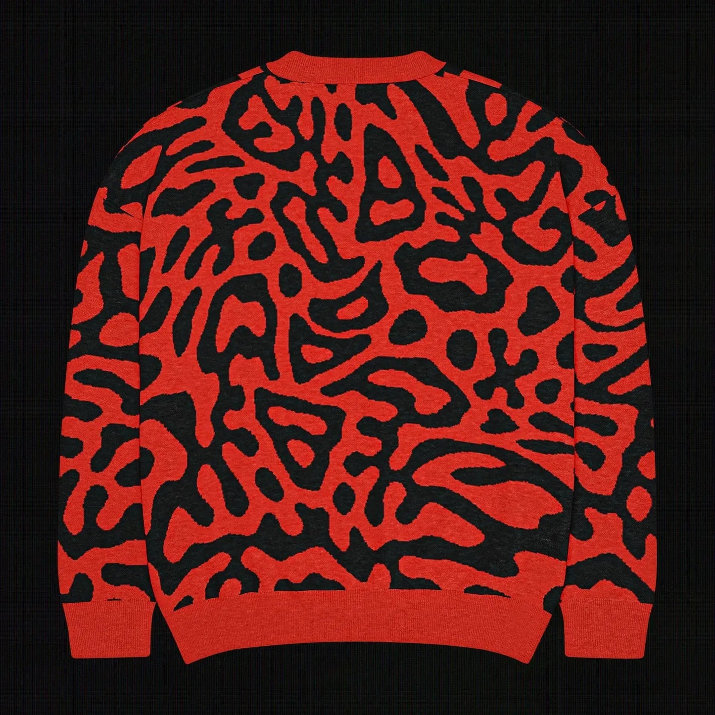 Legion of Evil - Gaffey Relaxed Fit Knit Sweater (Red) The Legion of Evil
