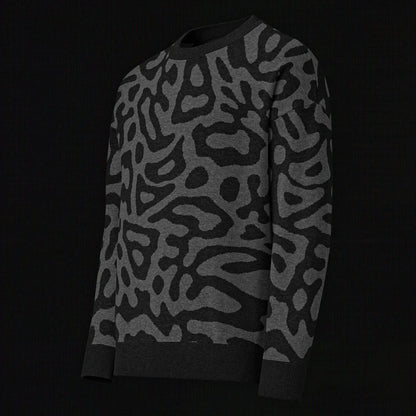 Legion of Evil - Gaffey Relaxed Fit Knit Sweater (Smoke) The Legion of Evil