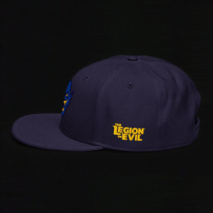 Hench Emblem Embroidery - Navy - Snapback Hat