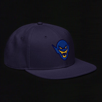 Hench Emblem Embroidery - Navy - Snapback Hat