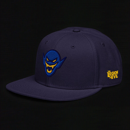 Hench Emblem Embroidery - Navy - Snapback Hat