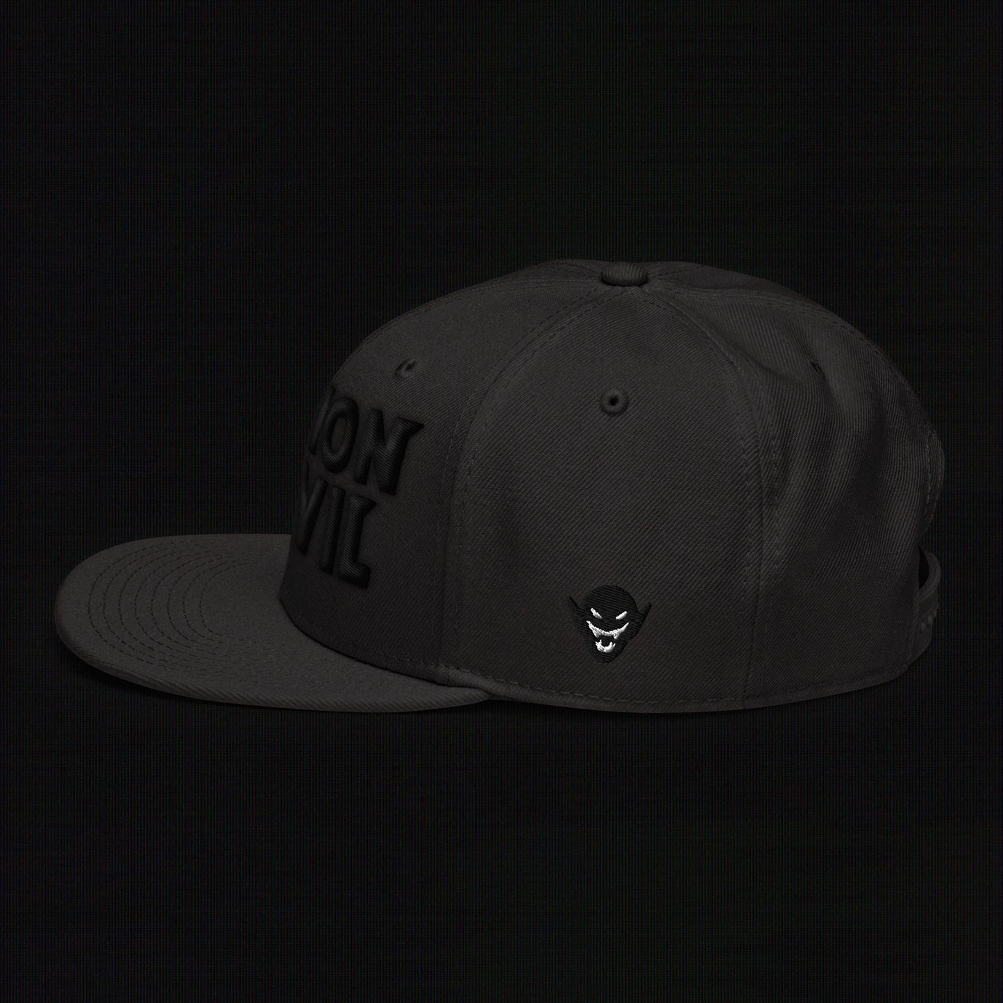 Legion of Evil - 3D Puff - Snapback Hat (Black)