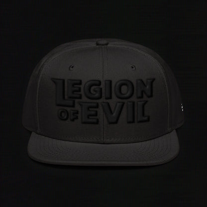 Legion of Evil - 3D Puff - Snapback Hat (Black)