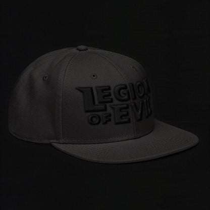 Legion of Evil - 3D Puff - Snapback Hat (Black)
